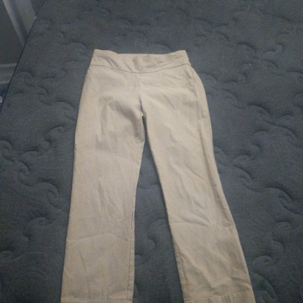 7TH AVENUE DESIGN STUDIO Size Small Women's Cropped Pants Straight Leg
